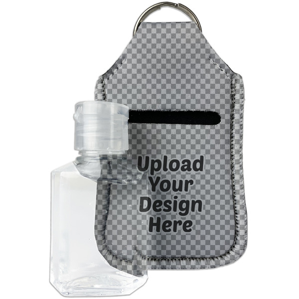 Custom Hand Sanitizer & Keychain Holder (Upload Your Own)