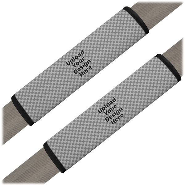 Custom Seat Belt Covers - Set of 2 (Upload Your Own)