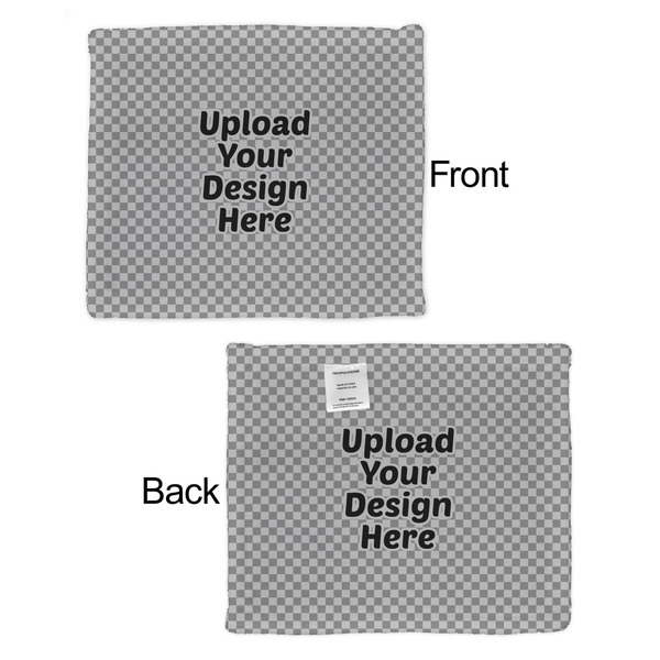 Upload Your Own Security Blanket - Front & Back View