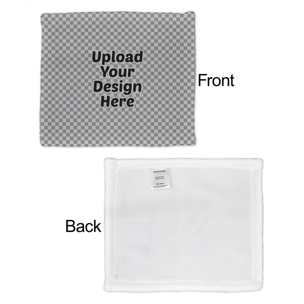 Upload Your Own Security Blanket - Front & White Back View