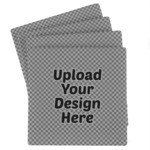 Absorbent Stone Coasters - Set of 4 (Upload Your Own)