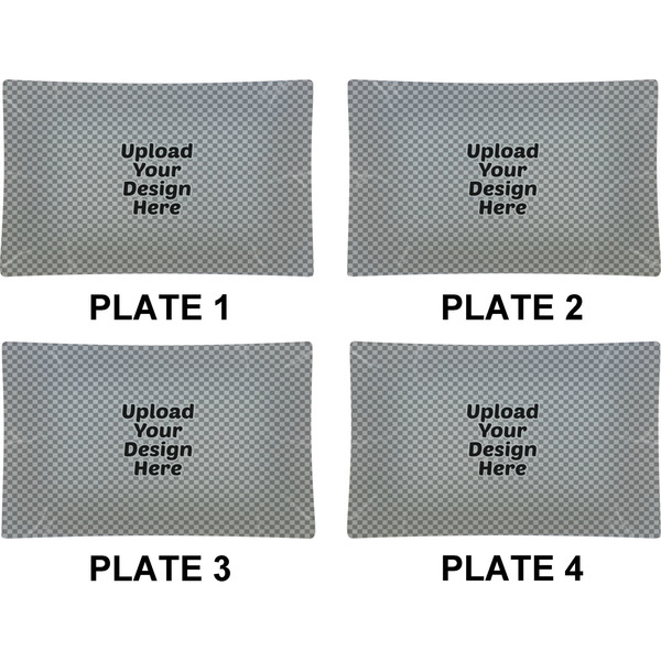 Upload Your Own Set of Rectangular Dinner Plates (Approval)
