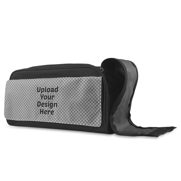 Upload Your Own Shoe Bags - Angle (Open)