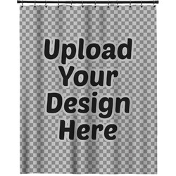 Extra Long Shower Curtain - 70" x 83" (Upload Your Own)