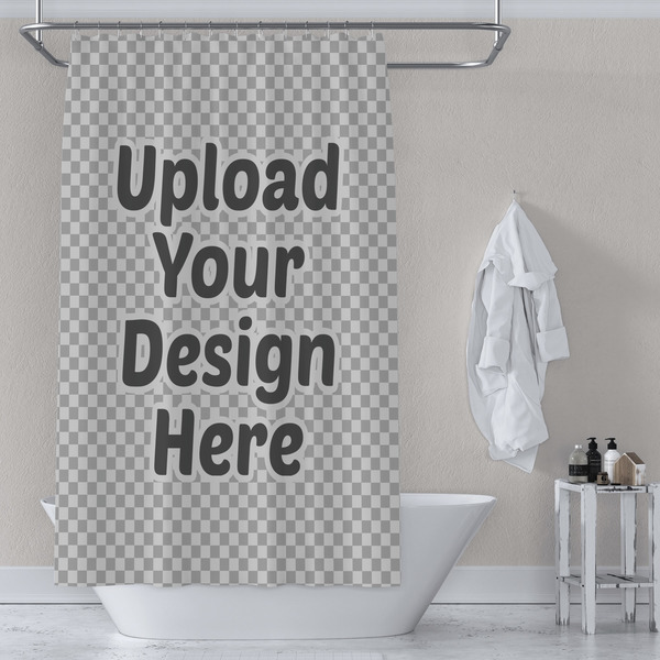 Upload Your Own Shower Curtain - 70"x83" - Lifestyle