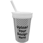 Sippy Cup with Straw (Upload Your Own)