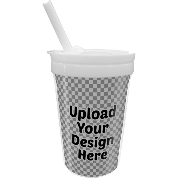 Custom Sippy Cup with Straw (Upload Your Own)
