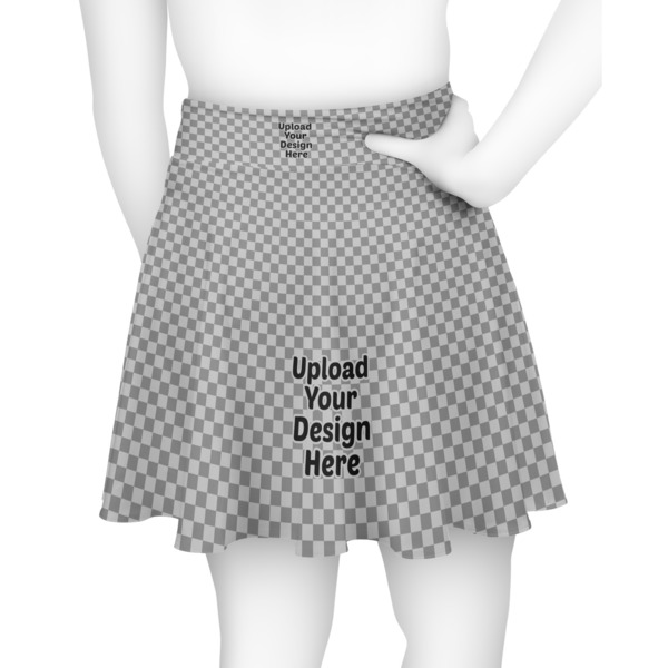 Upload Your Own Skater Skirt - Back