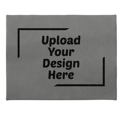 Gift Boxes w/ Engraved Leather Lid (Upload Your Own)