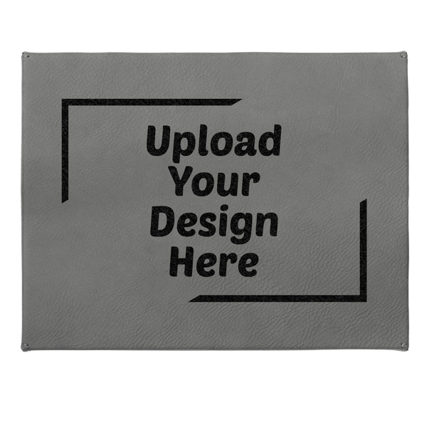 Upload Your Own Small Engraved Gift Box with Leather Lid - Approval