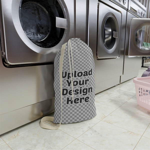 Upload Your Own Small Landry Bag - In Context