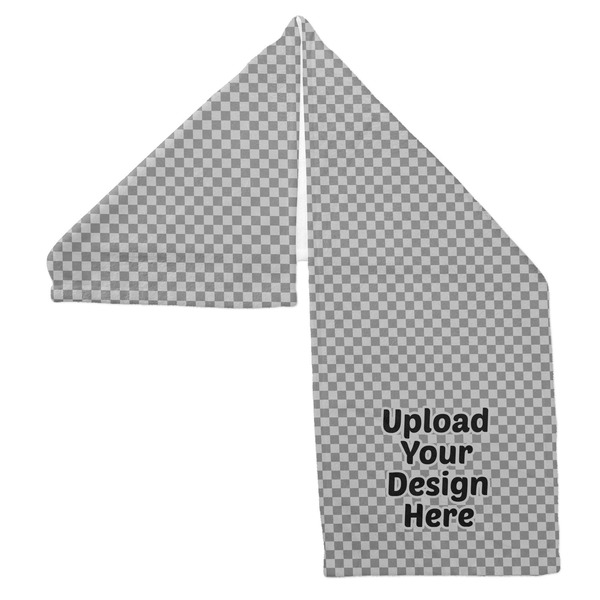 Upload Your Own Sports Towel Folded - Both Sides Showing