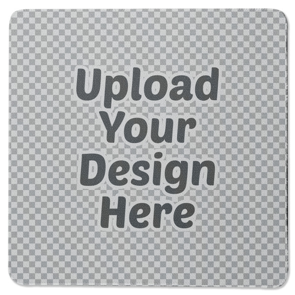 Upload Your Own Square Coaster Rubber Back - Single