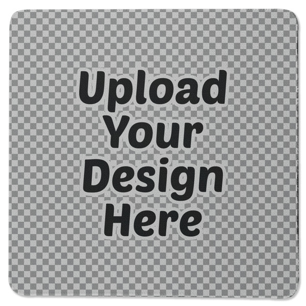 Upload Your Own Square Coaster Rubber Back - Single
