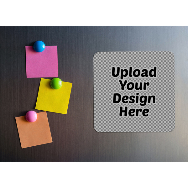 Upload Your Own Square Fridge Magnet - LIFESTYLE