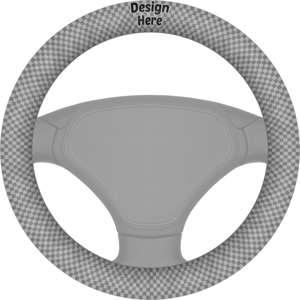 Custom Steering Wheel Cover (Upload Your Own)