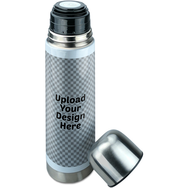 Upload Your Own Thermos - Lid Off