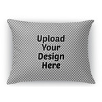 Rectangular Throw Pillow Case - 12" x 18" (Upload Your Own)