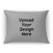 Rectangular Throw Pillow Case (Upload Your Own)