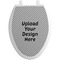 Toilet Seat Decal - Elongated (Upload Your Own)