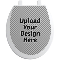 Toilet Seat Decal (Upload Your Own)