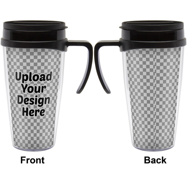 Upload Your Own Travel Mug with Black Handle - Approval