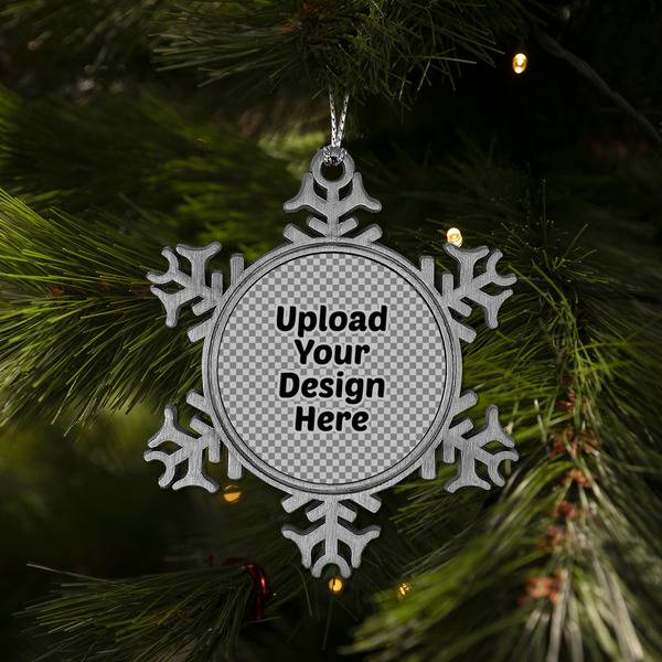 Upload Your Own Vintage Snowflake - (LIFESTYLE)