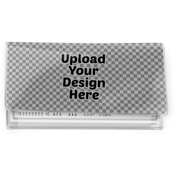 Custom Vinyl Checkbook Cover (Upload Your Own)