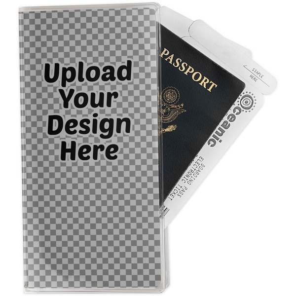 Custom Travel Document Holder (Upload Your Own)