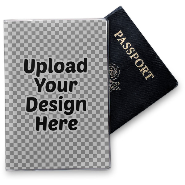 Custom Passport Holder - Vinyl Cover (Upload Your Own)