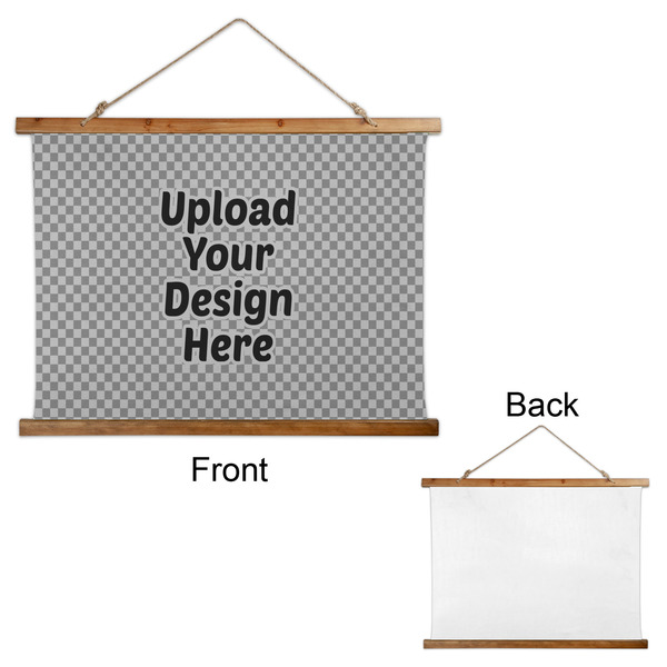 Upload Your Own Wall Hanging Tapestry - Landscape - Front & Back