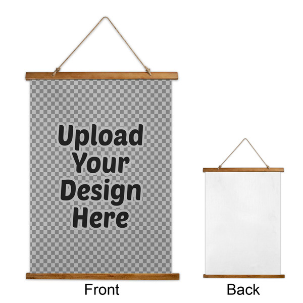 Upload Your Own Wall Hanging Tapestry - Portrait - Front & Back