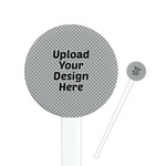 Round Plastic Stir Sticks (Upload Your Own)