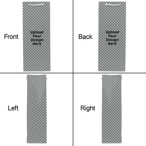 Upload Your Own Wine Gift Bag - Gloss - Approval