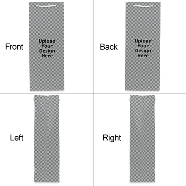 Upload Your Own Wine Gift Bag - Matte - Approval