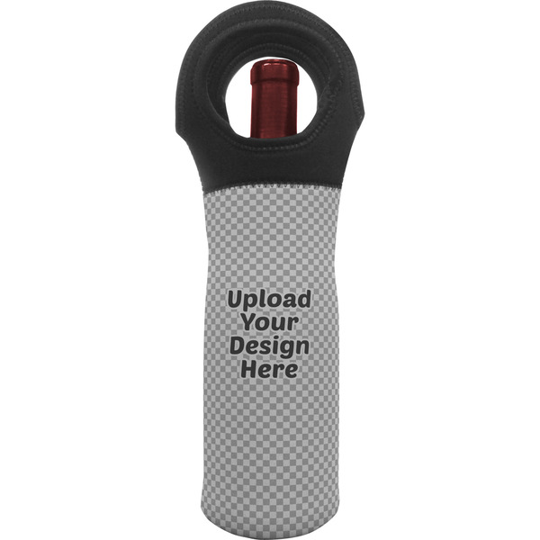 Custom Wine Tote Bag (Upload Your Own)