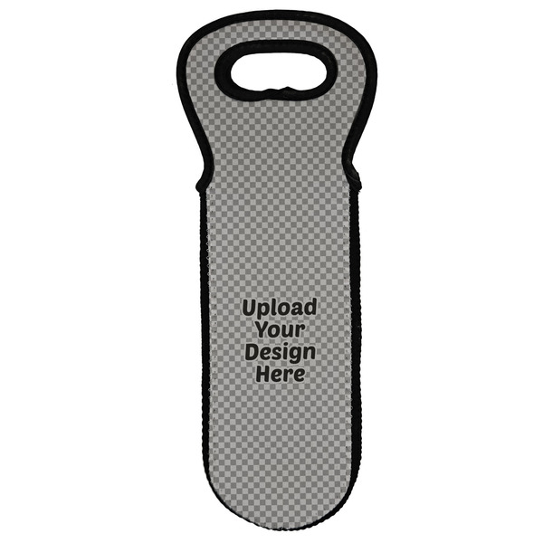 Custom Wine Tote Bag (Upload Your Own)