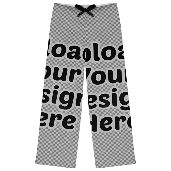 Custom Womens Pajama Pants - S (Upload Your Own)