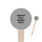 4" Round Wooden Food Picks - Double-Sided (Upload Your Own)