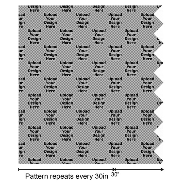 Upload Your Own Wrapping Paper Roll - Satin - Partial Roll