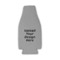 Zipper Bottle Cooler - Single (Upload Your Own)