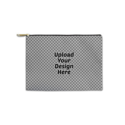 Zipper Pouch - Small - 8.5" x 6" (Upload Your Own)