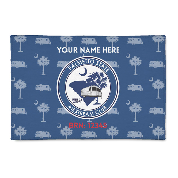 Custom Palmetto State Airstream Club Logo Patio Rug