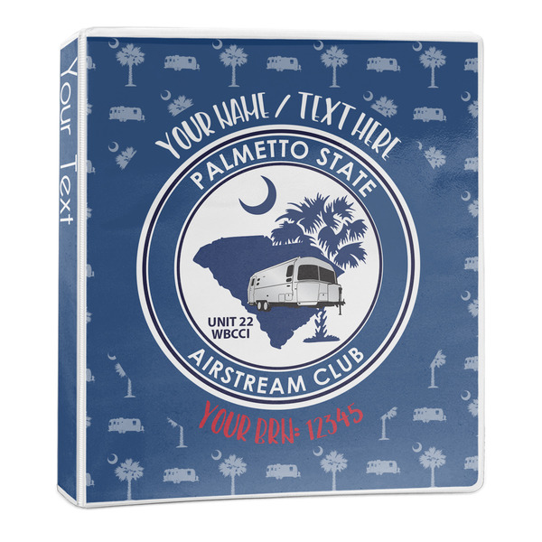 Palmetto State Airstream Club Logo 3-Ring Binder - 1" - Main