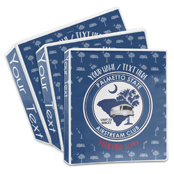 Palmetto State Airstream Club Logo 3-Ring Binder