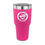Palmetto State Airstream Club Logo 30 oz Stainless Steel Tumbler - Pink - Single-Sided