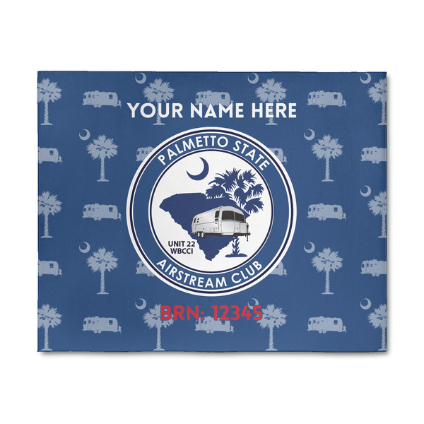 Custom Palmetto State Airstream Club Logo Patio Rug - 8' x 10'