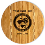 Palmetto State Airstream Club Logo Bamboo Cutting Board