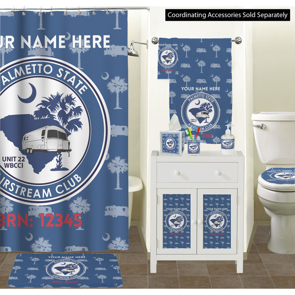 Palmetto State Airstream Club Logo Bathroom Scene