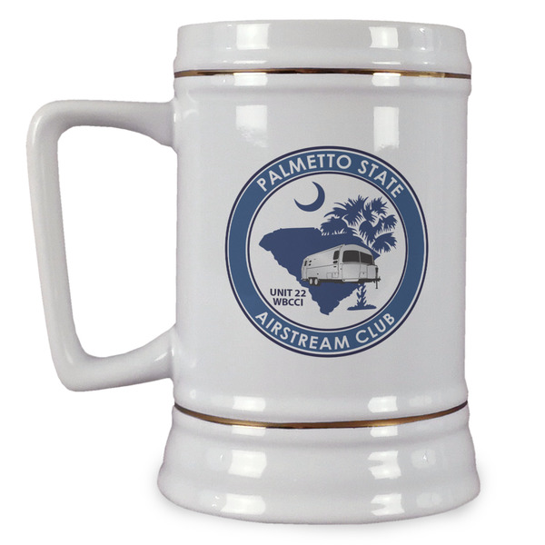 Custom Palmetto State Airstream Club Logo Beer Stein